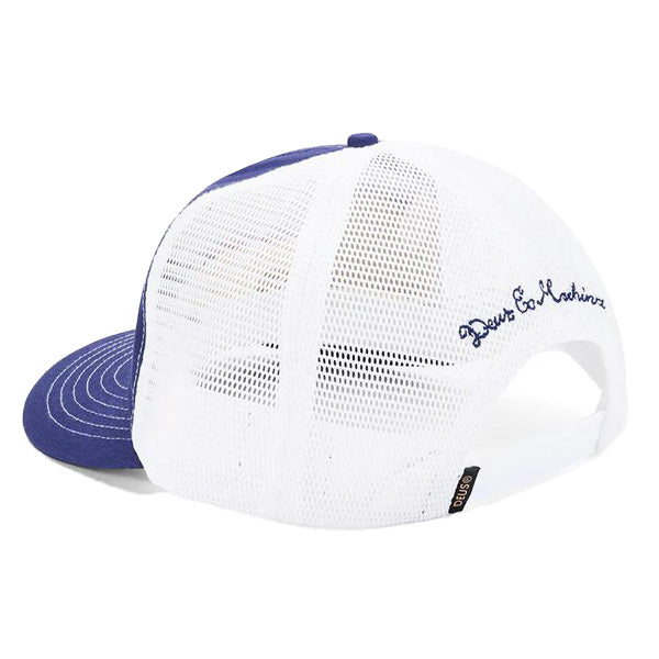 DEUS EX MACHINA ( デウスエクスマキナ ) キャップ 帽子 / MALDEN TRUCKER - MECHANIC BLUE / D261MHA338