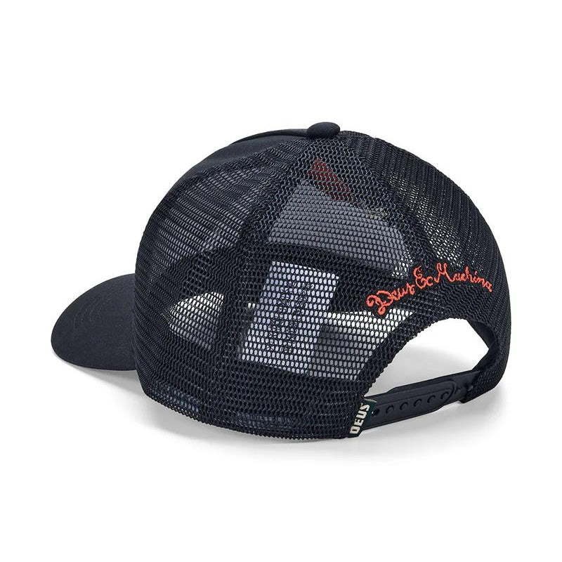 DEUS EX MACHINA ( デウスエクスマキナ ) キャップ 帽子 / STRATA TRUCKER - BLACK / D261MHA198