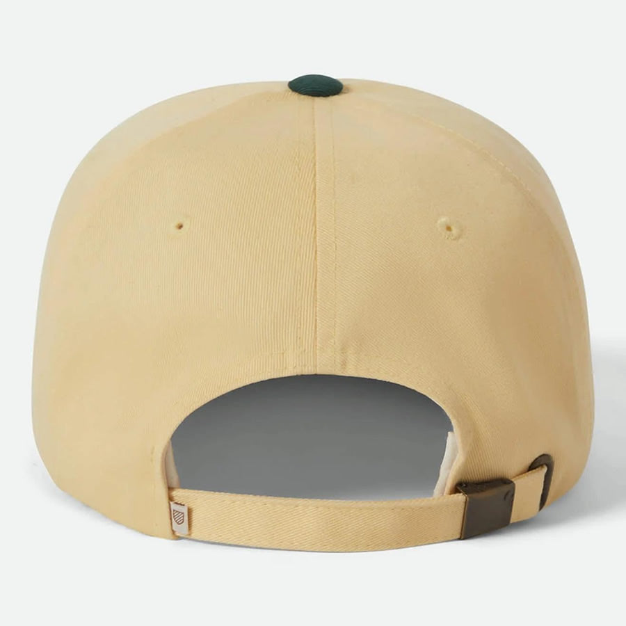BRIXTON (ブリクストン) / キャップ 帽子 / BRIXTON CERTIFIED LP ADJ HAT - WASHED CELESTIAL YELLOW / MEDITERRANEAN TEAL / 12043-WHCYM