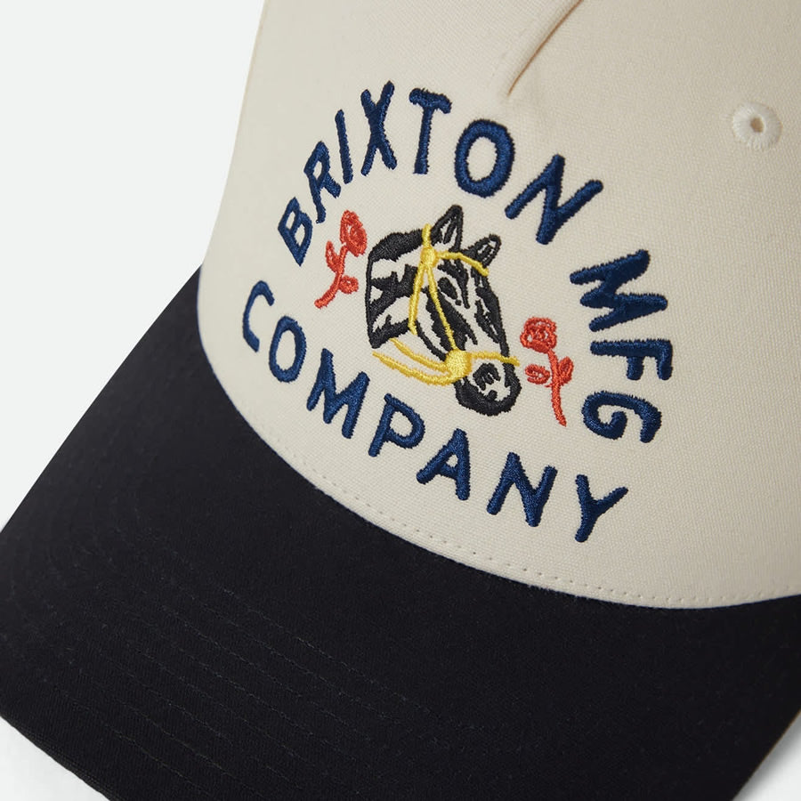 BRIXTON ( ブリクストン ) / スナップバック 帽子 / TROPHY HORSE C NP MP SNPBK - BLACK/OFF WHITE / 12055 - BKOFF