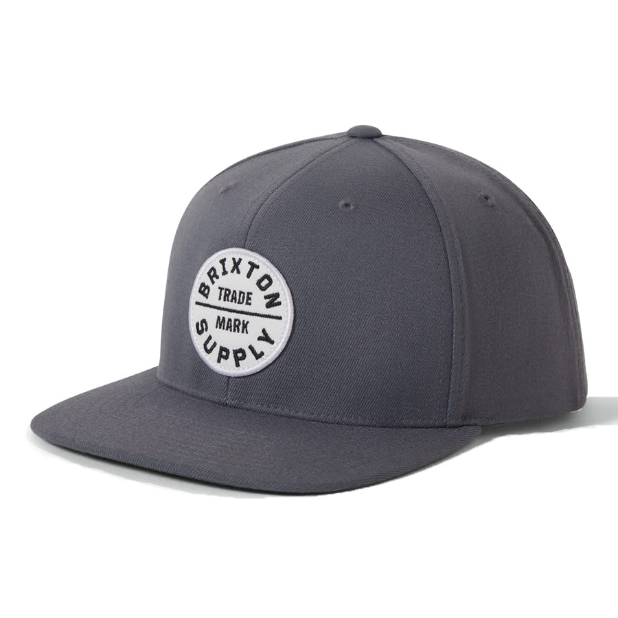 BRIXTON (ブリクストン) / ベースボールキャップ 帽子 / OATH III SNAPBACK - FUTURE GREY / 10777-FTRGY