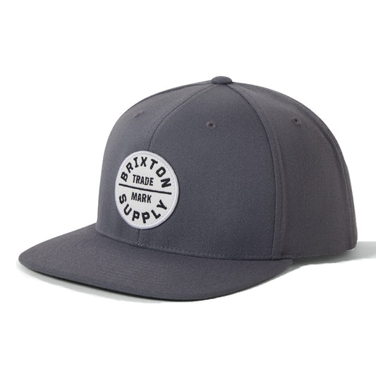 BRIXTON (ブリクストン) / ベースボールキャップ 帽子 / OATH III SNAPBACK - FUTURE GREY / 10777-FTRGY