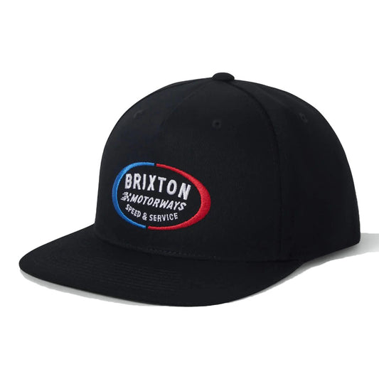 BRIXTON ( ブリクストン ) / スナップバック 帽子 / RHETT MP SNPK - BLACK / 12018 - BLACK