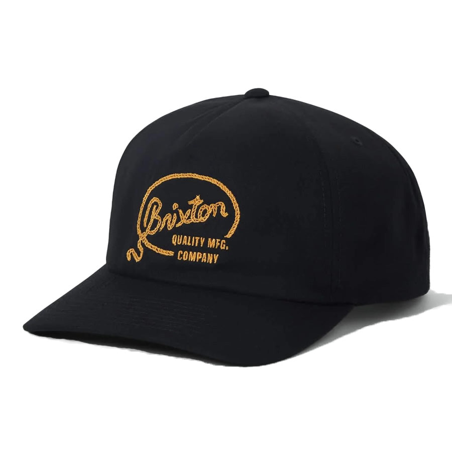 BRIXTON ( ブリクストン ) / スナップバック 帽子 / GALLATIN MP SNAPBACK - BLACK / 12056 - BLACK