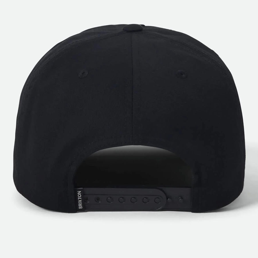 BRIXTON ( ブリクストン ) / スナップバック 帽子 / GALLATIN MP SNAPBACK - BLACK / 12056 - BLACK