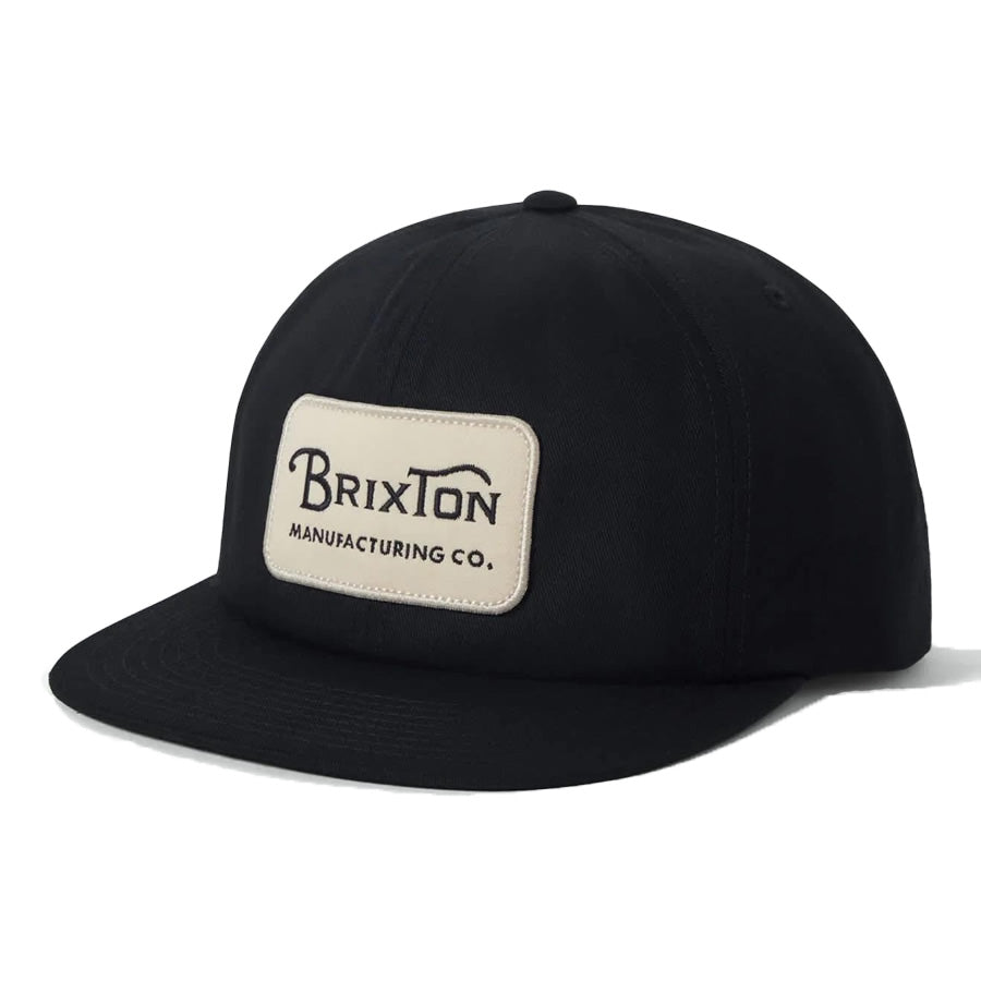 BRIXTON ( ブリクストン ) / スナップバック 帽子 / GRADE HP SNPK - BLACK x OFFWHITE / 11697 - BKOFF