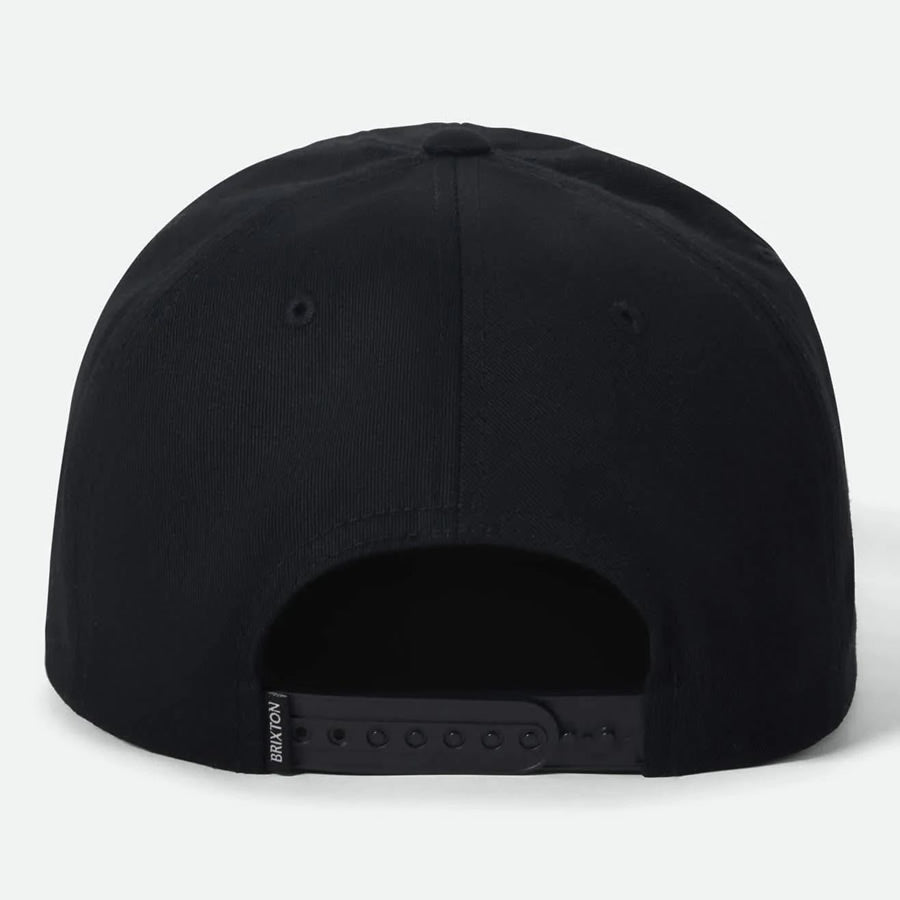 BRIXTON ( ブリクストン ) / スナップバック 帽子 / GRADE HP SNPK - BLACK x OFFWHITE / 11697 - BKOFF