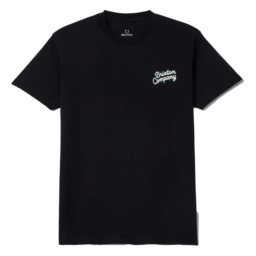 BRIXTON ( ブリクストン ) / Tシャツ 半袖 / STAY WHILE S/S STD - BLACK / 17503 - BLACK