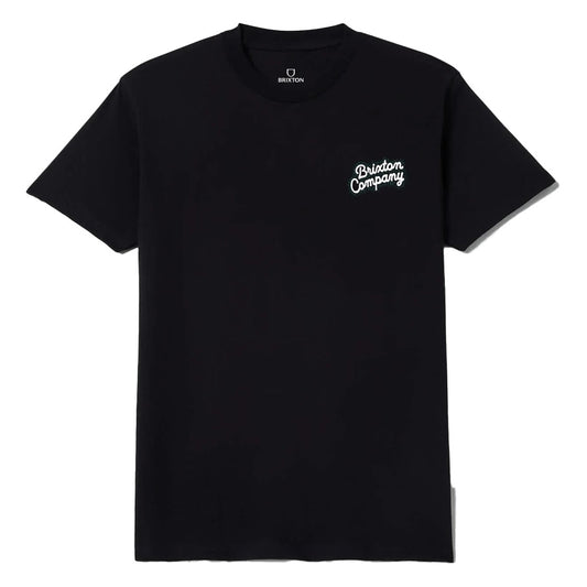 BRIXTON ( ブリクストン ) / Tシャツ 半袖 / STAY WHILE S/S STD - BLACK / 17503 - BLACK