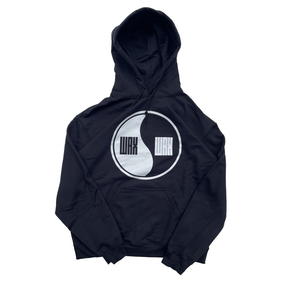 WAX(ワックス) / スウェットプルオーバーパーカー フーディー / DESIGN HOODIE "YIN-YANG" - BLACK / WX-0509 / メンズ THM