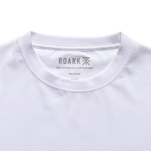 THE ROARK ロアーク /  長袖Tシャツ ロンT / "NEVER FAILS" L/S TEE - WHITE / RLTJ1200 / メンズ
