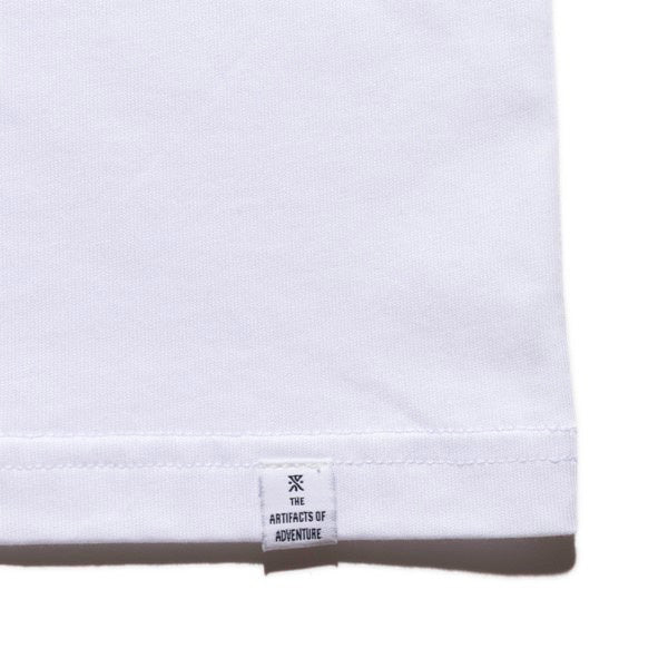 THE ROARK ロアーク /  長袖Tシャツ ロンT / "NEVER FAILS" L/S TEE - WHITE / RLTJ1200 / メンズ