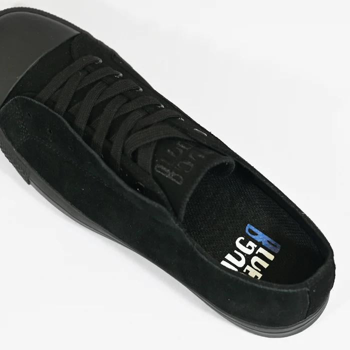 BUG BLUE バグブルー / ローカット スニーカー / SKATEBOARD SHOES - BLACK / BB-01