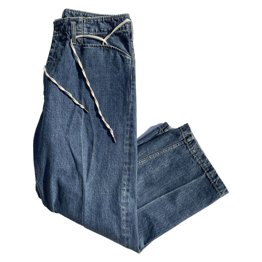IMPRESTORE (インプレストア) / デニム パンツ / FRISCO PANTS - CENTER - DOC-CENTER CREASE - BLUE DENIM VINTAGEWASH/ メンズ
