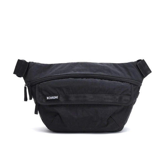 CHROME クローム / 防水 ボディバッグ スリングバッグ ショルダーバッグ / BOT FLAP SLING 8L - BLACK CRINKLE / BJ008