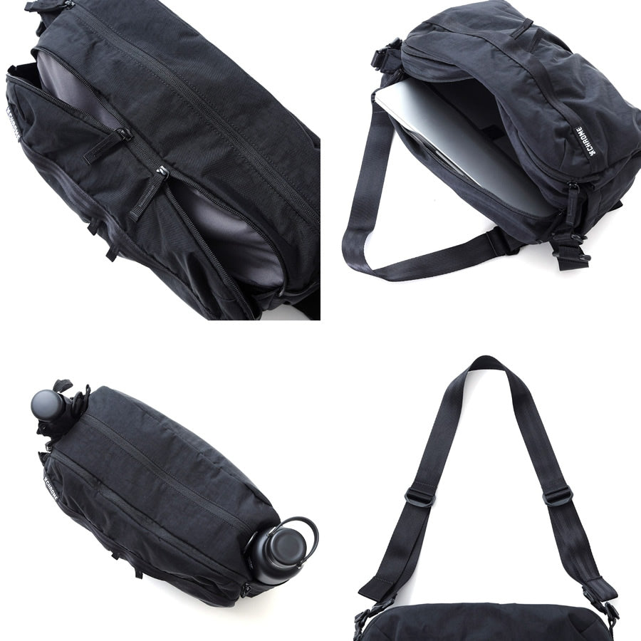 CHROME クローム / 防水  ショルダーバッグ / PAC SHOULDER 12L - BLACK CRINKLE / BJ011