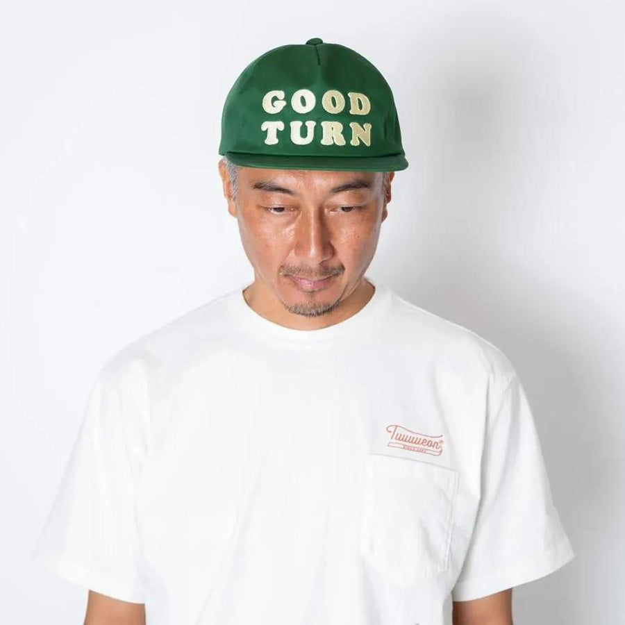 TURN ME ON(ターンミーオン) / 帽子 キャップ / GOOD TURN CAP  - GREEN / 526-344 / メンズ