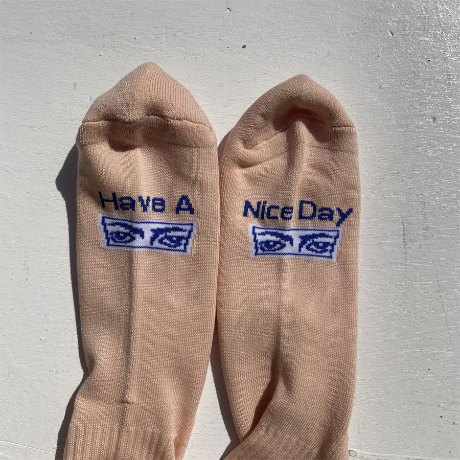 ROSTER SOX(ロスターソックス) / 靴下 クルーソックス 宇宙  / GALAXY - PINK / RS-484 / メンズ レディース