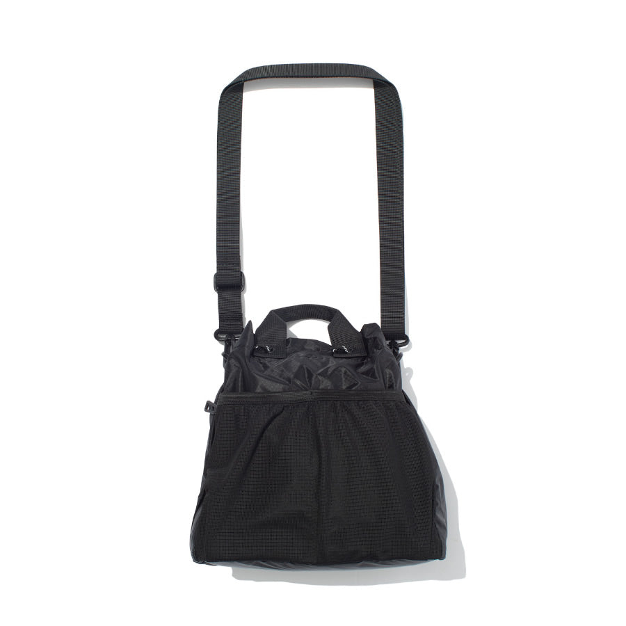 F/CE. (エフシーイー) /巾着ポーチ サコッシュ / 7L / CORDURA SIL NYLON DRAWING  - BLACK /  FCD36251B0002 FCE