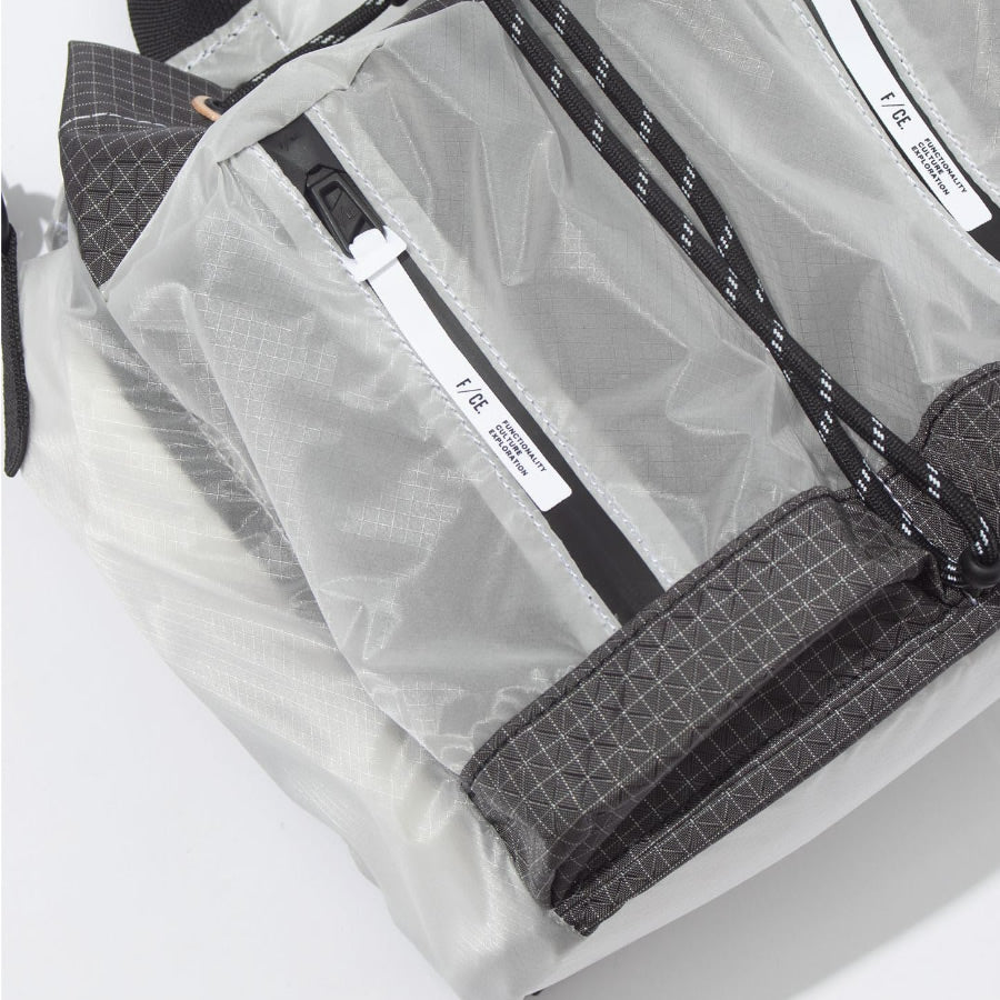 F/CE. (エフシーイー) /巾着ポーチ サコッシュ / 7L / CORDURA SIL NYLON DRAWING  - GREEN /  FCD36251B0002 FCE