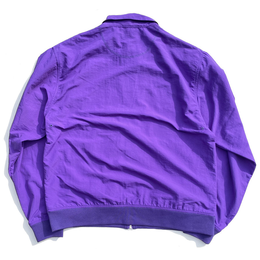 WAX(ワックス)  / ナイロンジップジャケット / NYLON ZIP JACKET - PURPLE / WX-0487 / メンズ THM