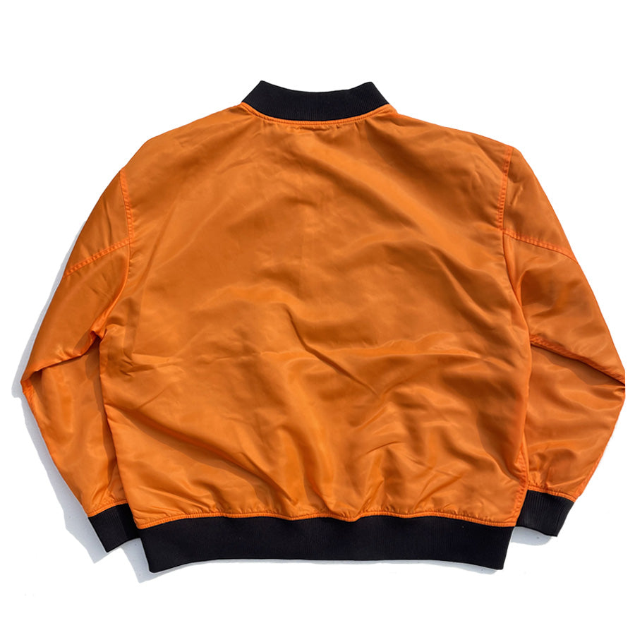 WAX(ワックス)  / ボンバージャケットライト / BOMBER JACKET LIGHT - ORANGE / WX-0488 / メンズ THM