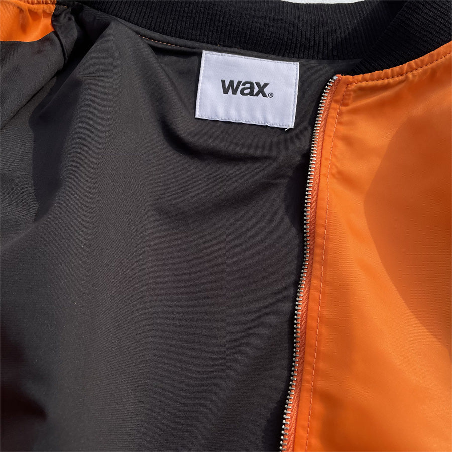 WAX(ワックス)  / ボンバージャケットライト / BOMBER JACKET LIGHT - ORANGE / WX-0488 / メンズ THM