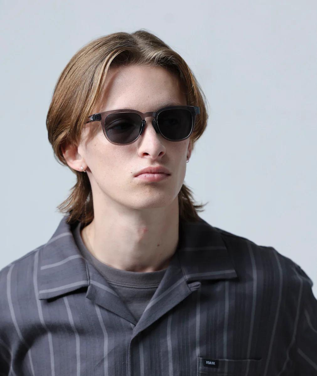 TYMER(タイマー) /  偏光レンズ サングラス アイウェア / BLAKE - Gloss Clear Grey x Grey Polarized / TY-101-GCG-GYP / メンズ