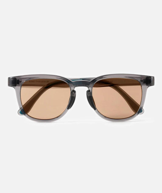 TYMER(タイマー) /  サングラス アイウェア / BLAKE - Gloss Clear Grey x Light Brown / TY-101-GCG-LBR / メンズ