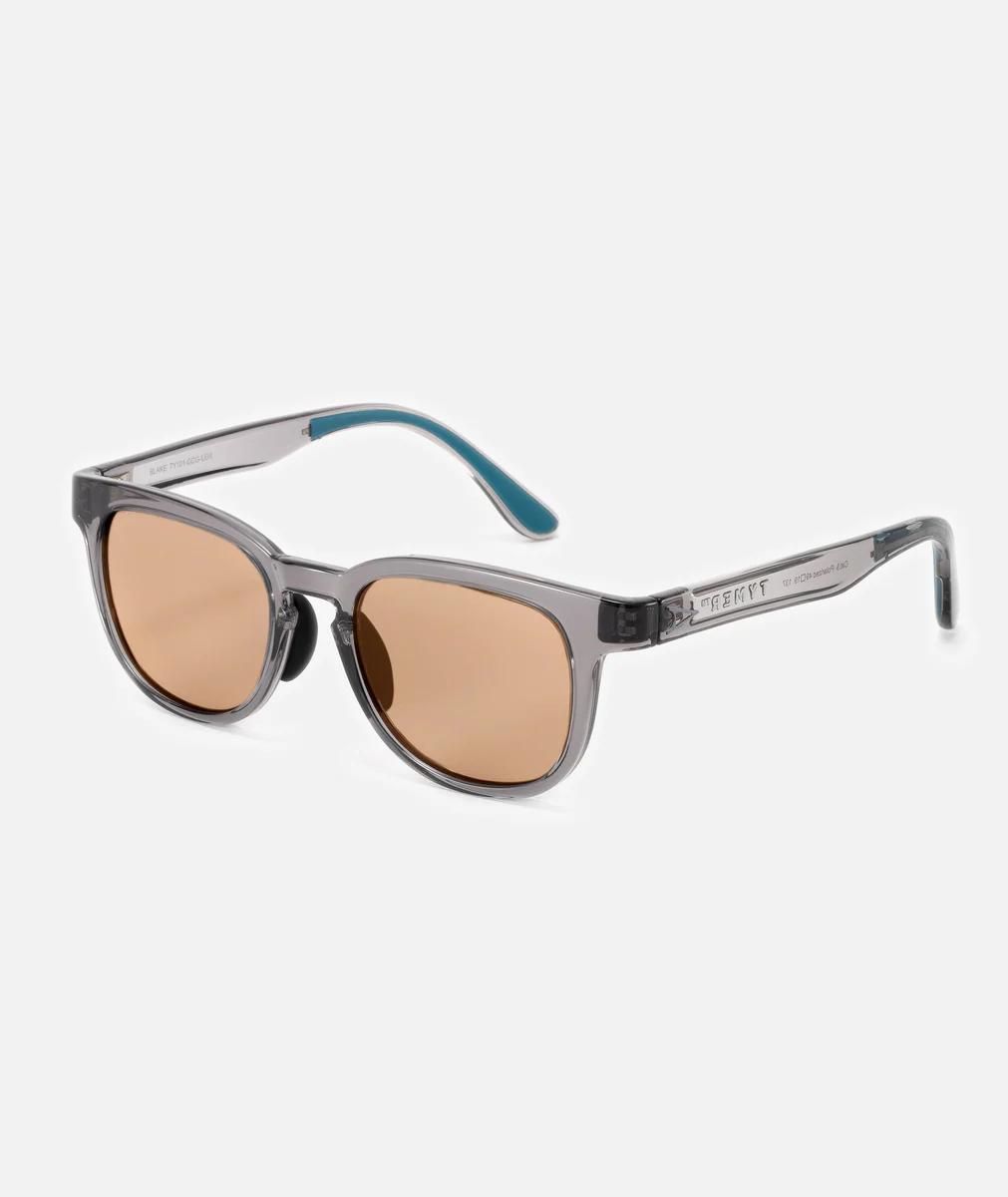 TYMER(タイマー) /  サングラス アイウェア / BLAKE - Gloss Clear Grey x Light Brown / TY-101-GCG-LBR / メンズ