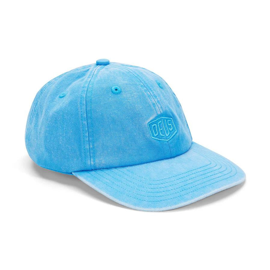DEUS EX MACHINA ( デウスエクスマキナ ) / キャップ 帽子 / SHIELD GARMENT DYED DAD CAP - BONNIE BLUE / D261MHA191 / メンズ