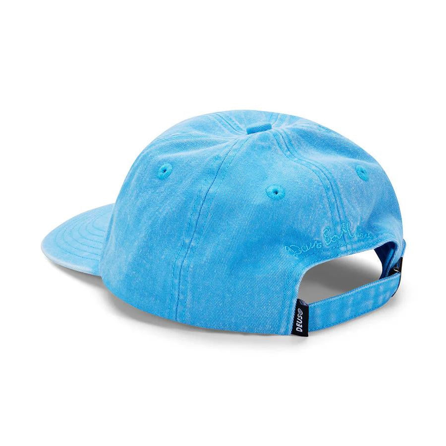 DEUS EX MACHINA ( デウスエクスマキナ ) / キャップ 帽子 / SHIELD GARMENT DYED DAD CAP - BONNIE BLUE / D261MHA191 / メンズ