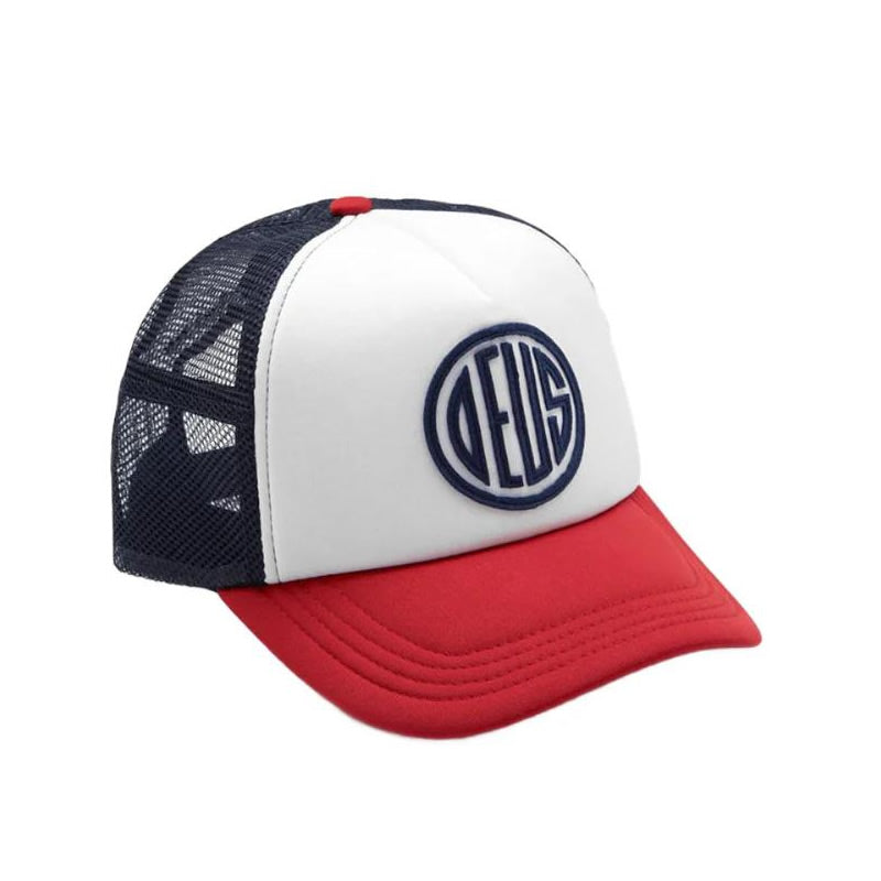 DEUS EX MACHINA ( デウスエクスマキナ ) メッシュキャップ 帽子 / PILL TRUCKER - RED-NAVY / D261MHA167