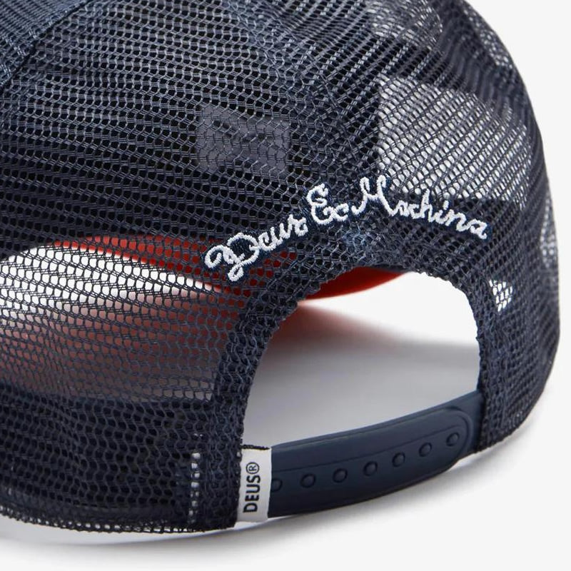 DEUS EX MACHINA ( デウスエクスマキナ ) メッシュキャップ 帽子 / PILL TRUCKER - RED-NAVY / D261MHA167