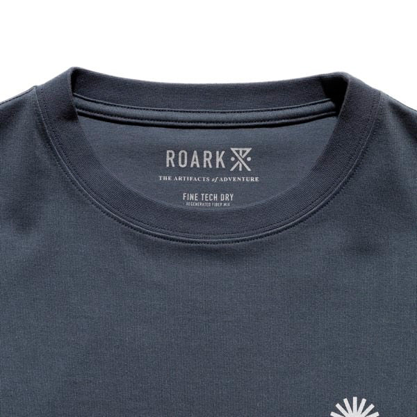 THE ROARK (ロアーク) /  半袖Tシャツ ドライ / "PROVISIONS" FINE TECH DRY TEE - ORION / RTJF1203 / メンズ
