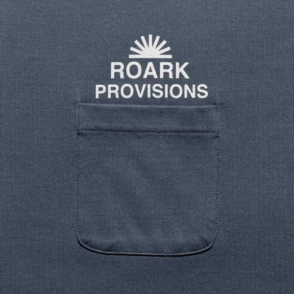 THE ROARK (ロアーク) /  半袖Tシャツ ドライ / "PROVISIONS" FINE TECH DRY TEE - ORION / RTJF1203 / メンズ