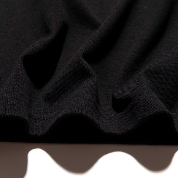 THE ROARK (ロアーク) /  半袖Tシャツ 厚手 / "LABEL POCKET" 14oz H/W TEE - BLACK / RTJHW1200 / メンズ