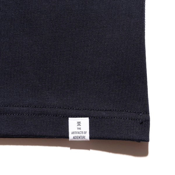 THE ROARK (ロアーク) /  半袖Tシャツ 厚手 / "LABEL POCKET" 14oz H/W TEE - DARK NAVY / RTJHW1200 / メンズ