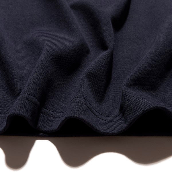 THE ROARK (ロアーク) /  半袖Tシャツ 厚手 / "LABEL POCKET" 14oz H/W TEE - DARK NAVY / RTJHW1200 / メンズ