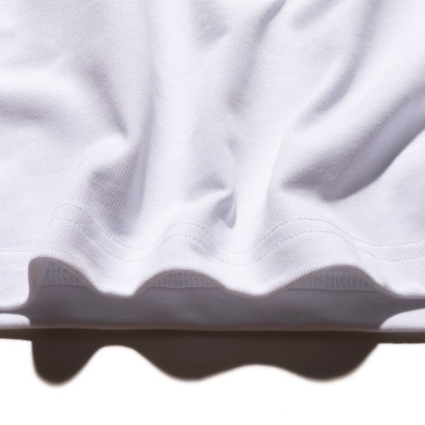 THE ROARK (ロアーク) /  半袖Tシャツ 厚手 / "LABEL POCKET" 14oz H/W TEE - WHITE / RTJHW1200 / メンズ