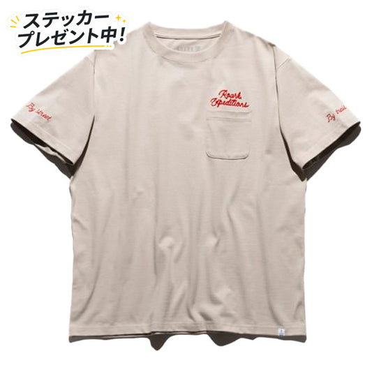 THE ROARK (ロアーク) /  半袖Tシャツ 厚手 / "EXPEDITIONS" 14oz H/W TEE - OFF WHITE / RTJHW1201 / メンズ