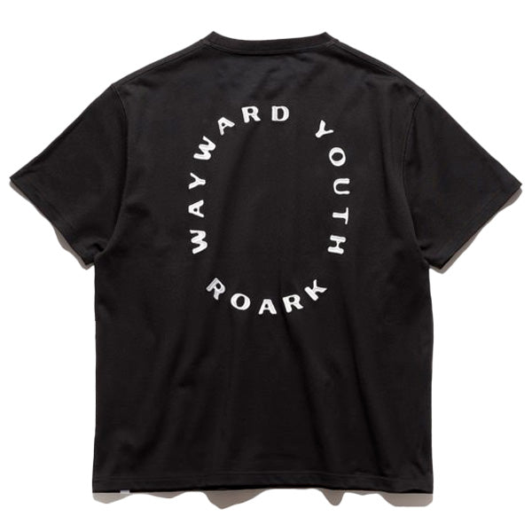 THE ROARK (ロアーク) /  半袖Tシャツ 厚手 / "WAYWARD YOUTH" 14oz H/W TEE - BLACK / RTJHW1202 / メンズ