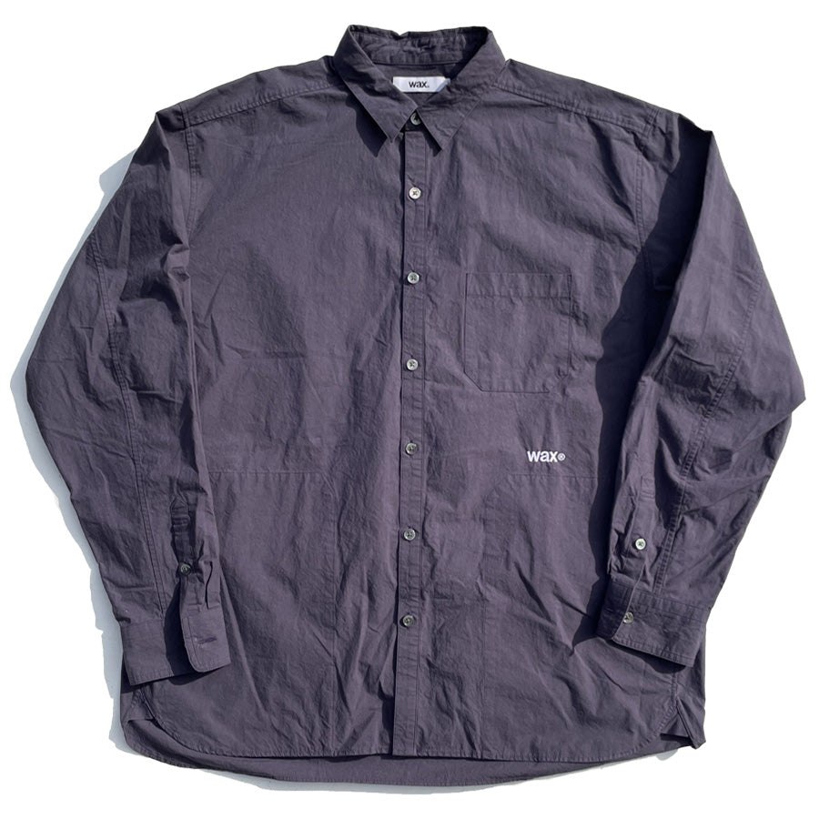 WAX(ワックス)  / リラックスフィット ポケットシャツ / POCKET SHIRTS - NAVY / WX-0493 / メンズ THM