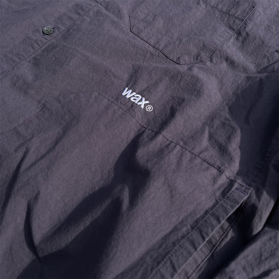 WAX(ワックス)  / リラックスフィット ポケットシャツ / POCKET SHIRTS - NAVY / WX-0493 / メンズ THM