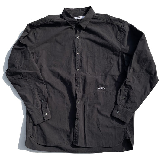 WAX(ワックス)  / リラックスフィット ポケットシャツ / POCKET SHIRTS - CHARCOAL / WX-0493 / メンズ THM