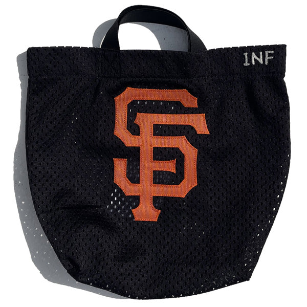 INFIELDER DESIGN x MLB /  ミニトートバッグ / MLB MESH YYB - SF GIANTS - BLACK / MLB-292-Giants