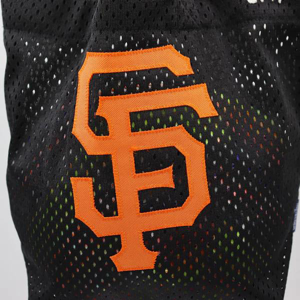 INFIELDER DESIGN x MLB /  ミニトートバッグ / MLB MESH YYB - SF GIANTS - BLACK / MLB-292-Giants