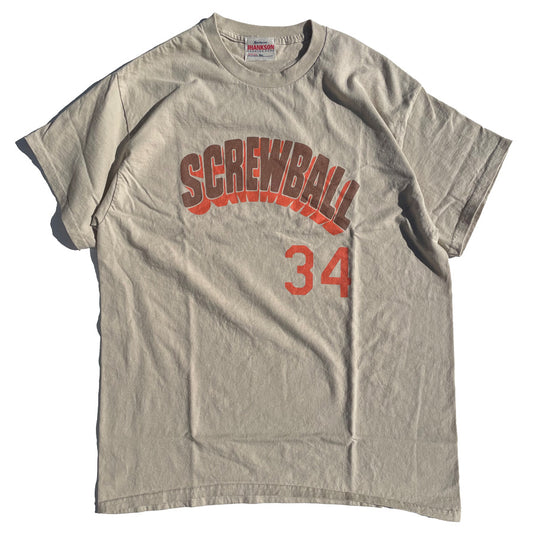 JHANKSON（ジャンクソン） / 半袖Tシャツ / SCREWBALL  TEE  - SAND / JH26SS-005CS