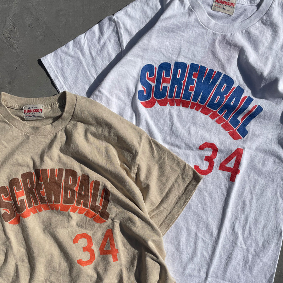 JHANKSON（ジャンクソン） / 半袖Tシャツ / SCREWBALL  TEE  - SAND / JH26SS-005CS