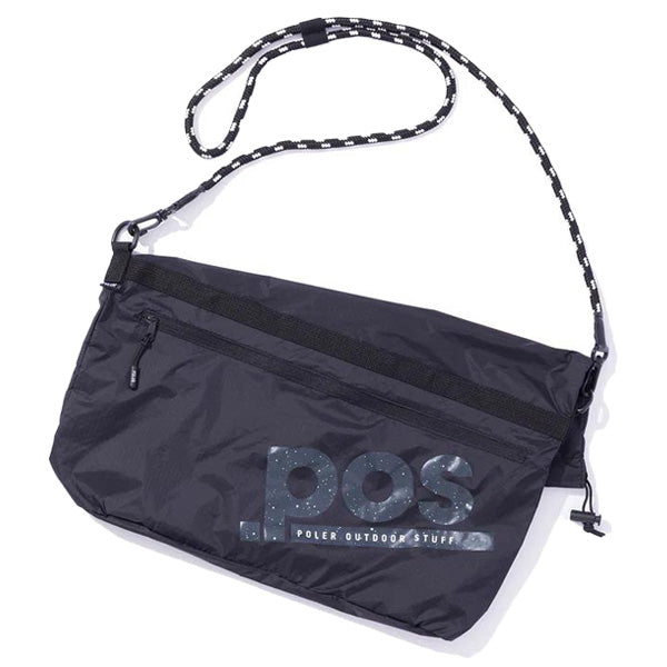 Poler Outdoor Stuff(ポーラー アウトドア スタッフ)  /  スリングバッグ / DRAWSTRING SLING BAG - BLACK / 261MCV0094